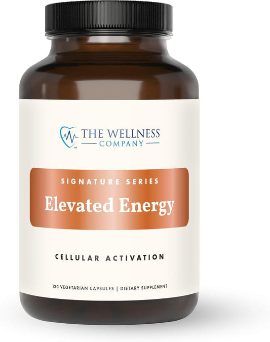 Natural Energy Booster Capsules - 2 Month Supply | Herbal Extracts for Boosting Energy | Non-GMO, Vegan, Gluten Free | Wellness Company