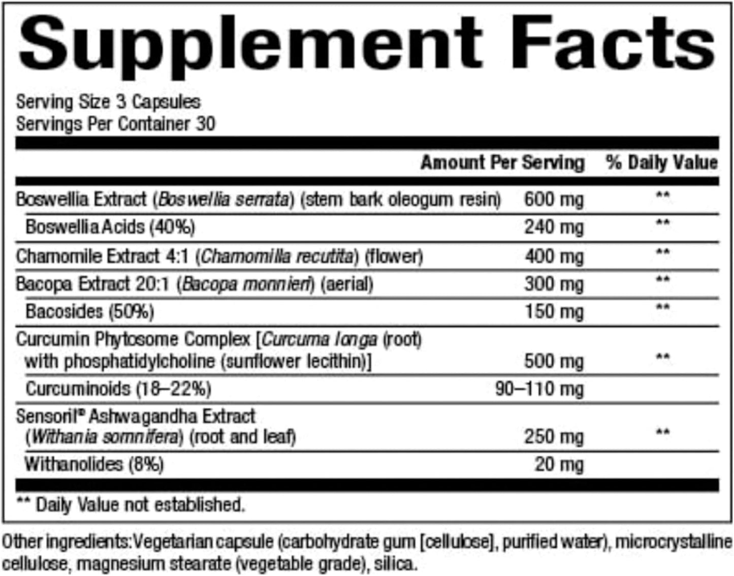 Natural Factors 3 Brains Brain Defense Dietary Supplement - Supports Memory & Function - Vegetarian - 90 Capsules