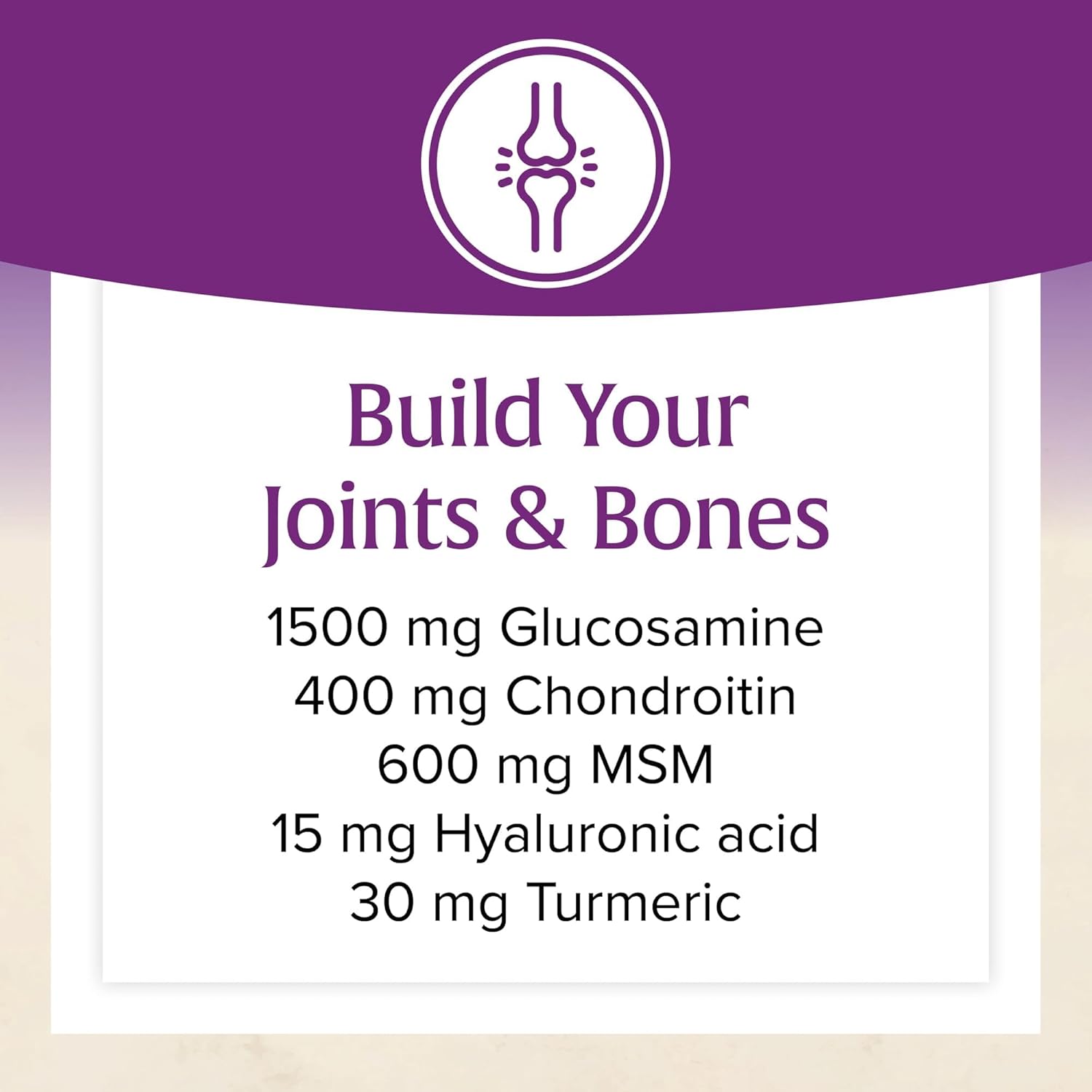 Natural Factors OsteoMove Joint Care - Extra Strength Support for Joint & Bone Health - Non-GMO - 240 Tablets (120 Servings)