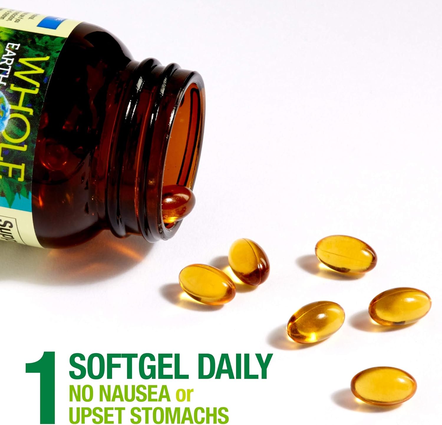 Natural Factors Whole Earth & Sea Sunflower Vitamin E Whole Food Supplement