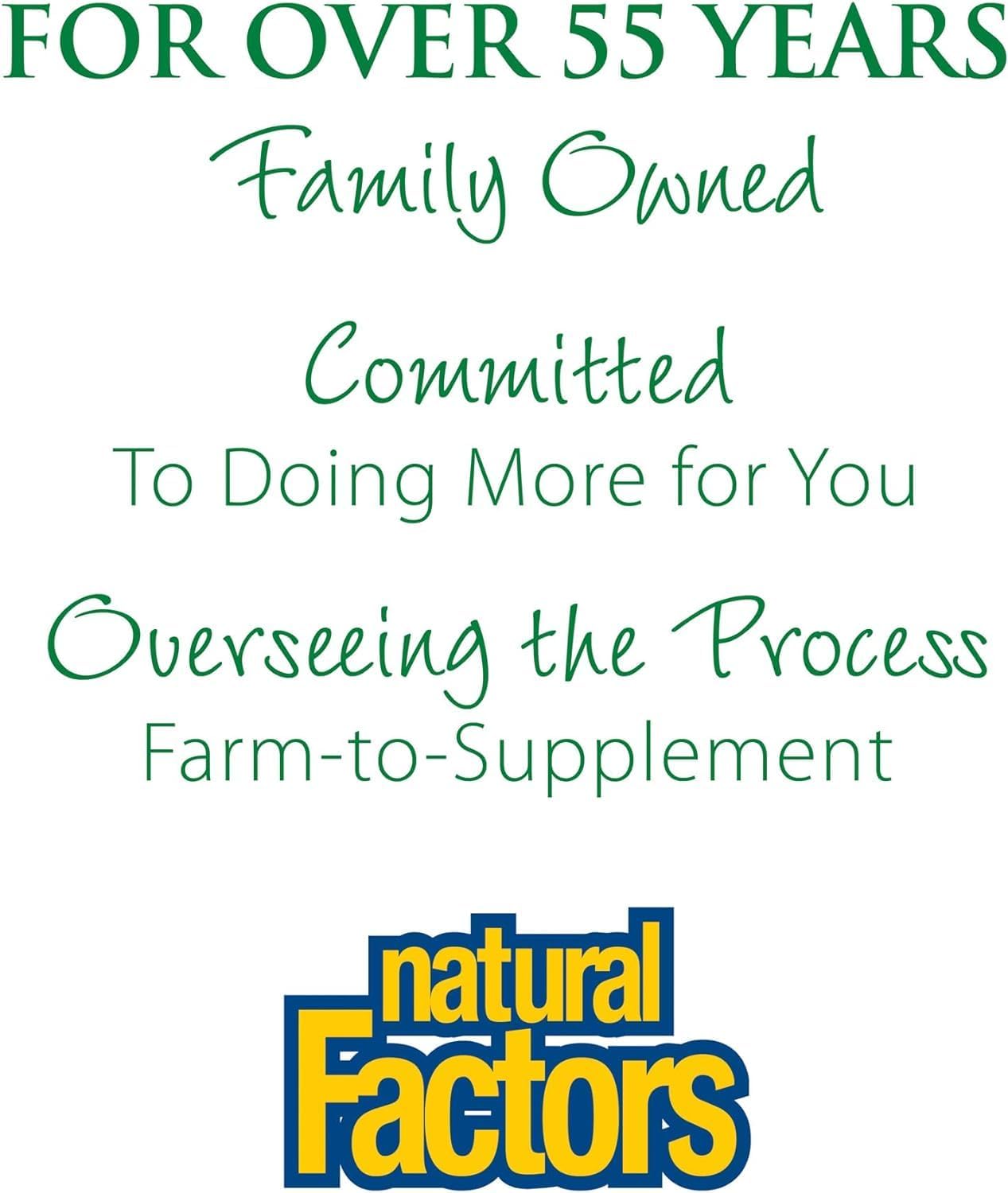 Natural Factors Whole Earth & Sea Sunflower Vitamin E Whole Food Supplement
