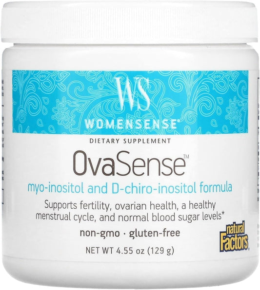 Natural Factors Women's OvaSense Fertility Support Supplement, 4.55 oz (129 g)