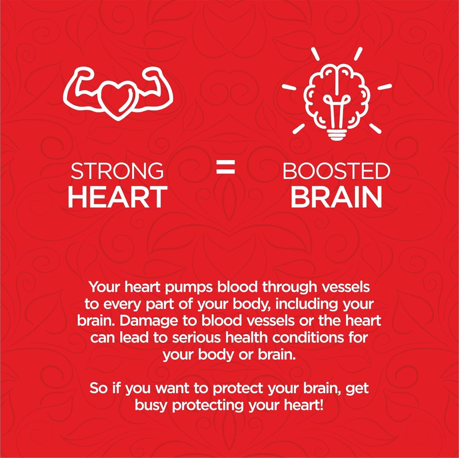 Natural Heart Health Supplement with 120 Capsules - Supports Cardiovascular Health, Healthy Cholesterol & Blood Pressure | Promotes Clean Arteries & Protects Against Homocysteine & CRP Levels