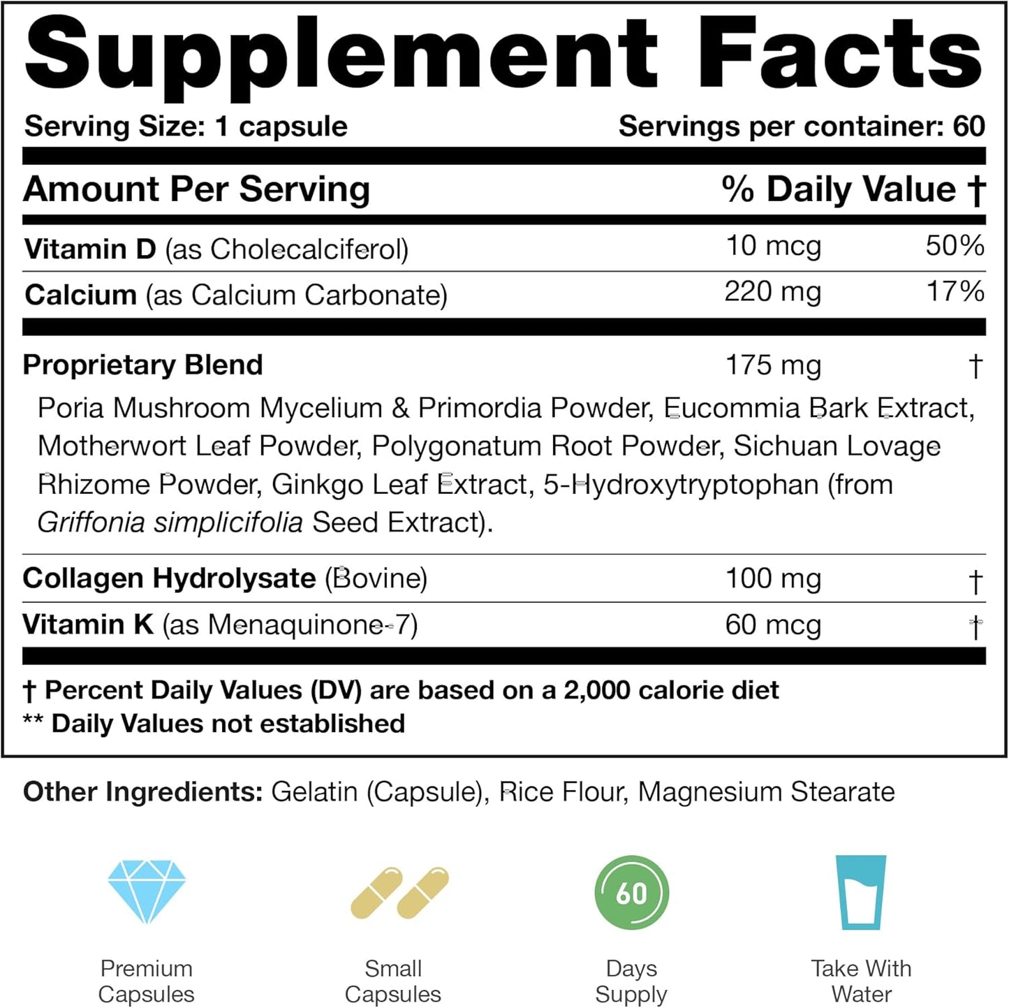 Natural Height Growth Supplement for Kids & Adults - Made in USA - Vitamins for Taller Boys & Girls - Multivitamin Capsules for Teen & Child Bone Growth - KTD BIOLABS Height Increase Booster