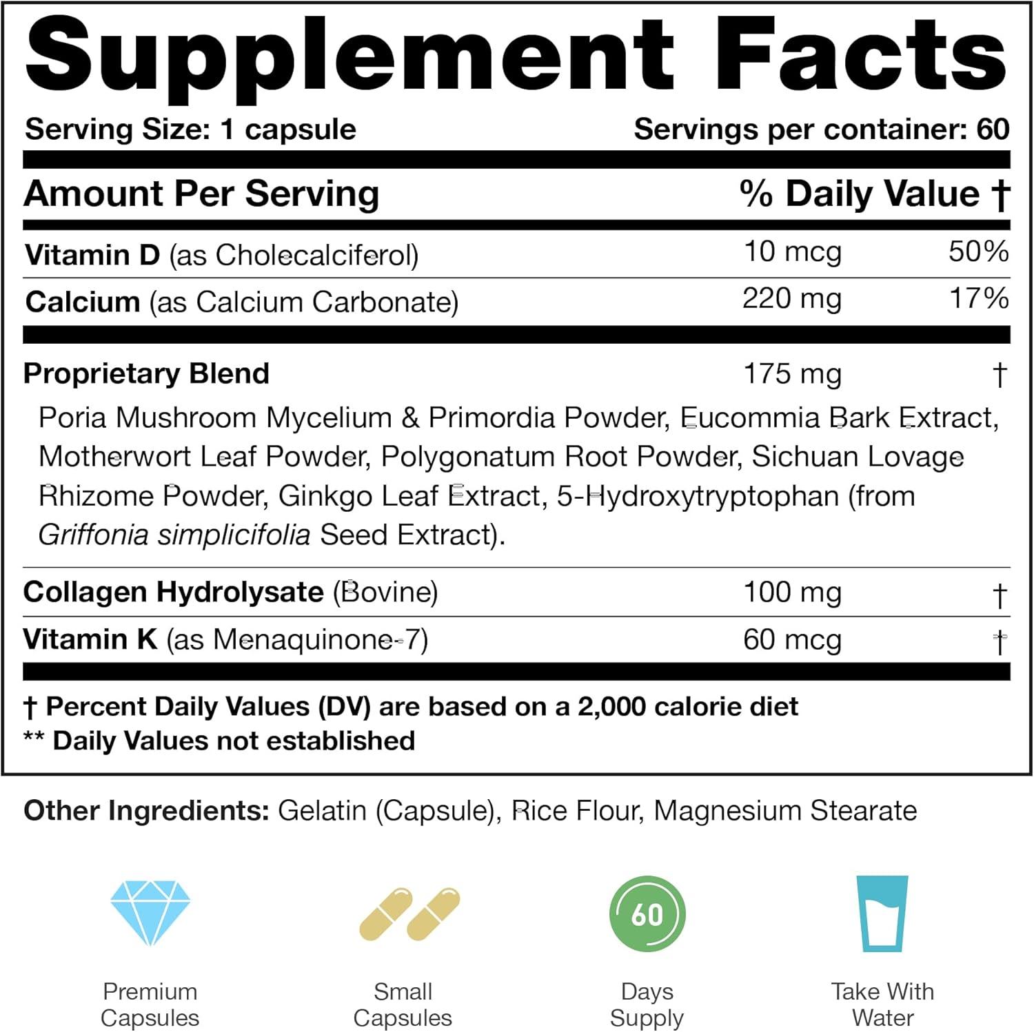 Natural Height Growth Supplement for Kids & Adults - Made in USA - Vitamins for Taller Boys & Girls - Multivitamin Capsules for Teen & Child Bone Growth - KTD BIOLABS Height Increase Booster