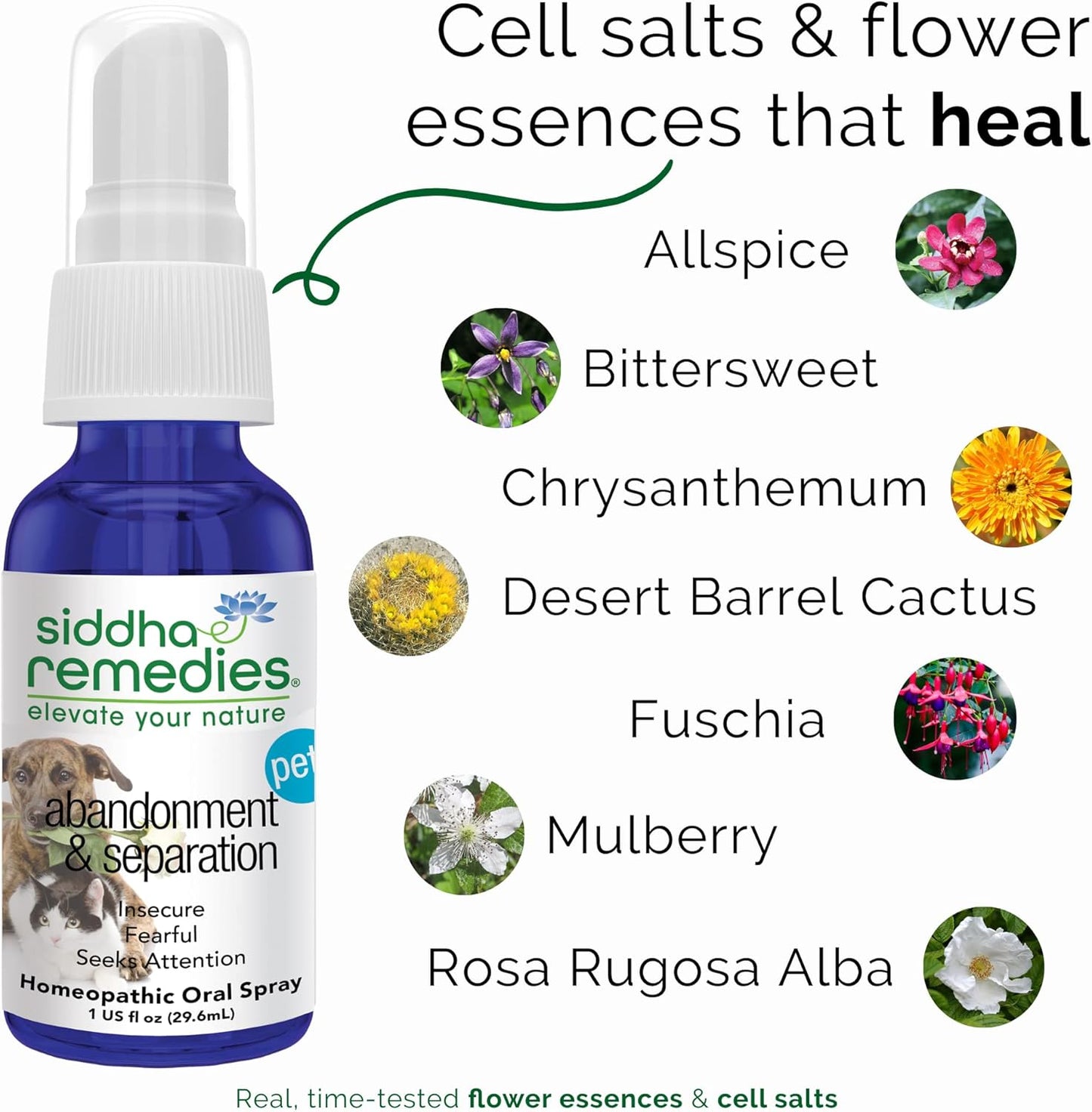 Natural Homeopathic Remedy for Pets' Abandonment & Separation Anxiety - Supports Healthy Independence, Fears, and Obsessive Behaviors in Dogs, Cats, and Animals
