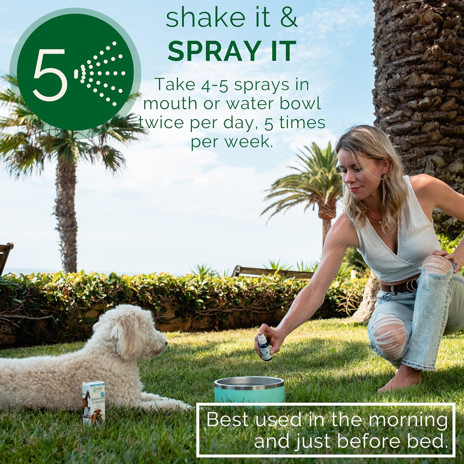 Natural Homeopathic Remedy for Pets' Abandonment & Separation Anxiety - Supports Healthy Independence, Fears, and Obsessive Behaviors in Dogs, Cats, and Animals