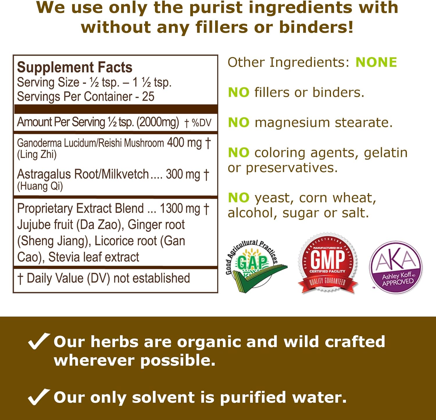 Natural Immune Boosting Herb Extract from Pacific Herbs