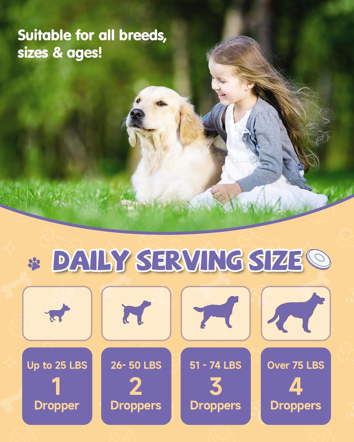 Natural Kennel Cough Drops for Dogs with Herbal Ingredients, Vitamins, and Lysine - Liquid Supplement for Canine Respiratory Relief - 2 Fl Oz