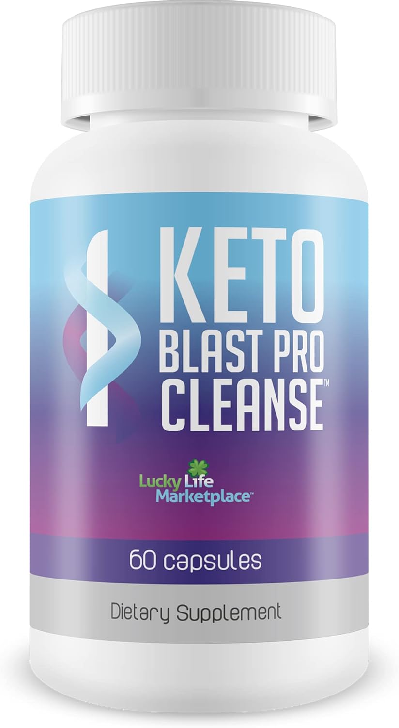 Natural Keto Blast Pro Cleanse for Full Body Detox & Gut Health - Probiotic Colon Cleanse for Waste Removal & Cleansing - Keto-Friendly Formula for Total Body Cleansing