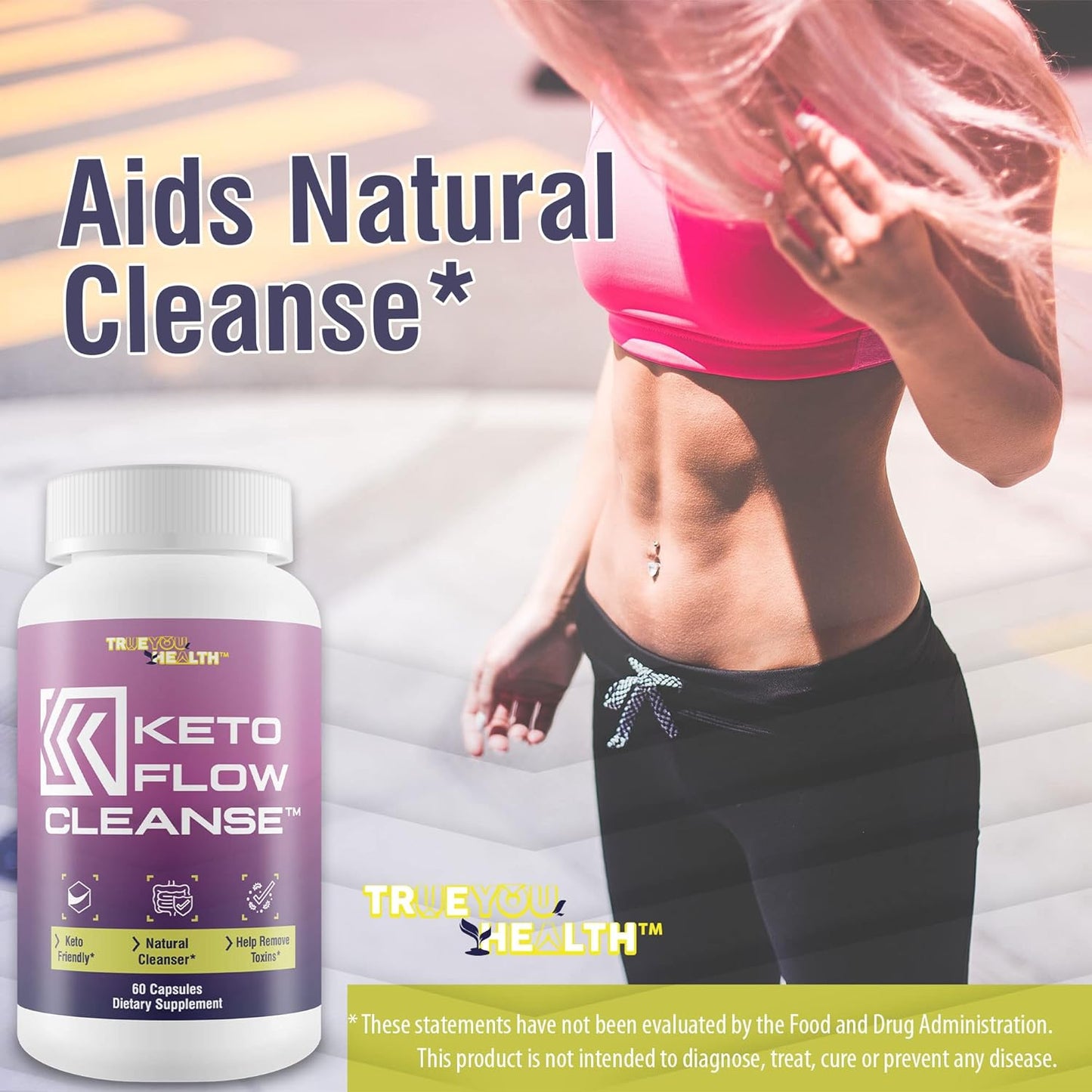 Natural Keto Colon Cleanse Pills with Probiotics - Supports Detox, Energy, & Digestive Health - Acai Cleanse Aid for Waste & Toxin Elimination