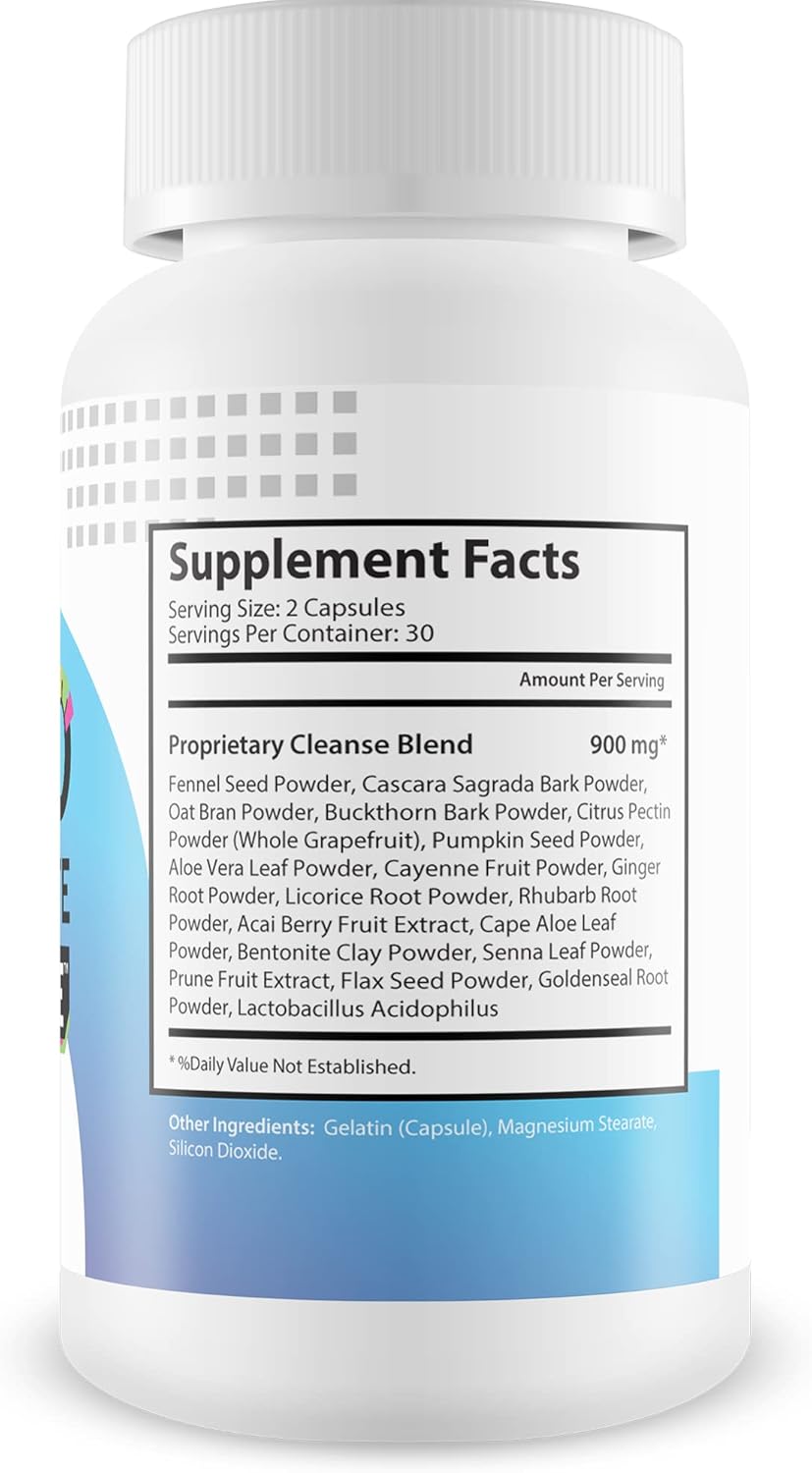 Natural Keto Complete Cleanse Supplement for Full Body Detox & Energy Support - Reduce Inflammation & Bloating, Aid Liver & Colon Cleanse - Boost Energy Levels
