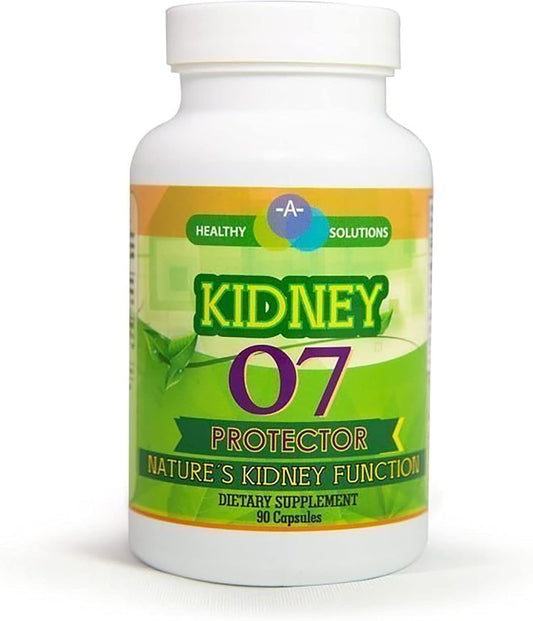 Natural Kidney Protector Capsules - Supports Renal Function, Diuretic & Diaphoretic Formula - Blood Purifying Supplement - 90 Count
