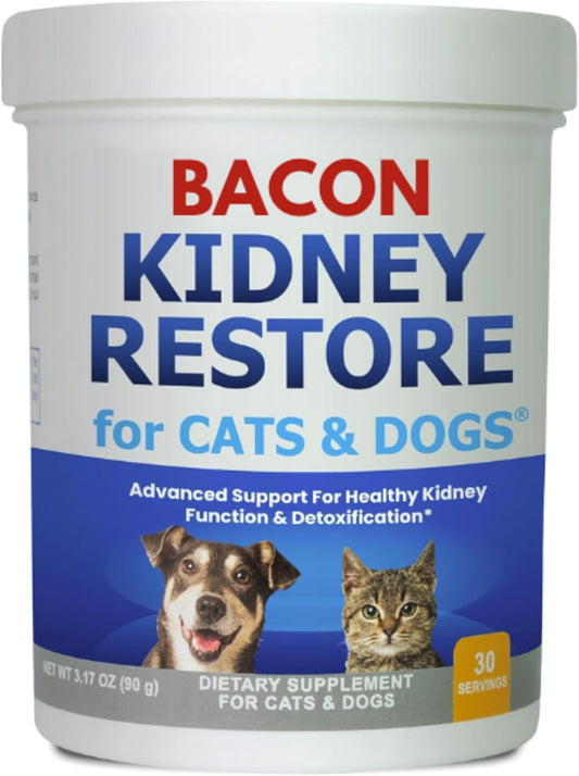 Natural Kidney Support Supplements for Cats and Dogs, Promotes Healthy Kidney Function and Urinary Tract, Essential Pet Health Formula