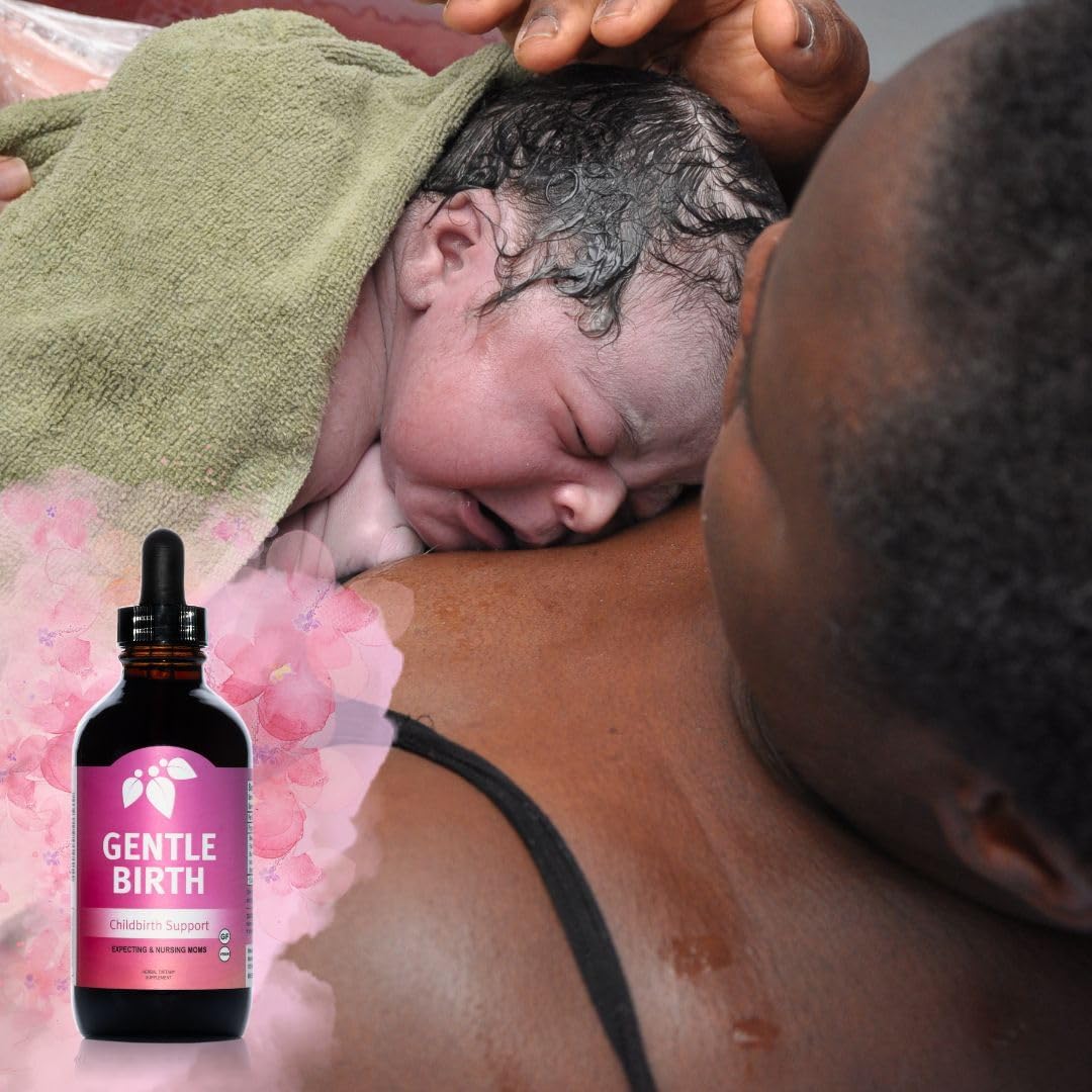 Natural Labor Preparation: Mountain Meadow Herbs Gentle Birth - 4oz Liquid Extract