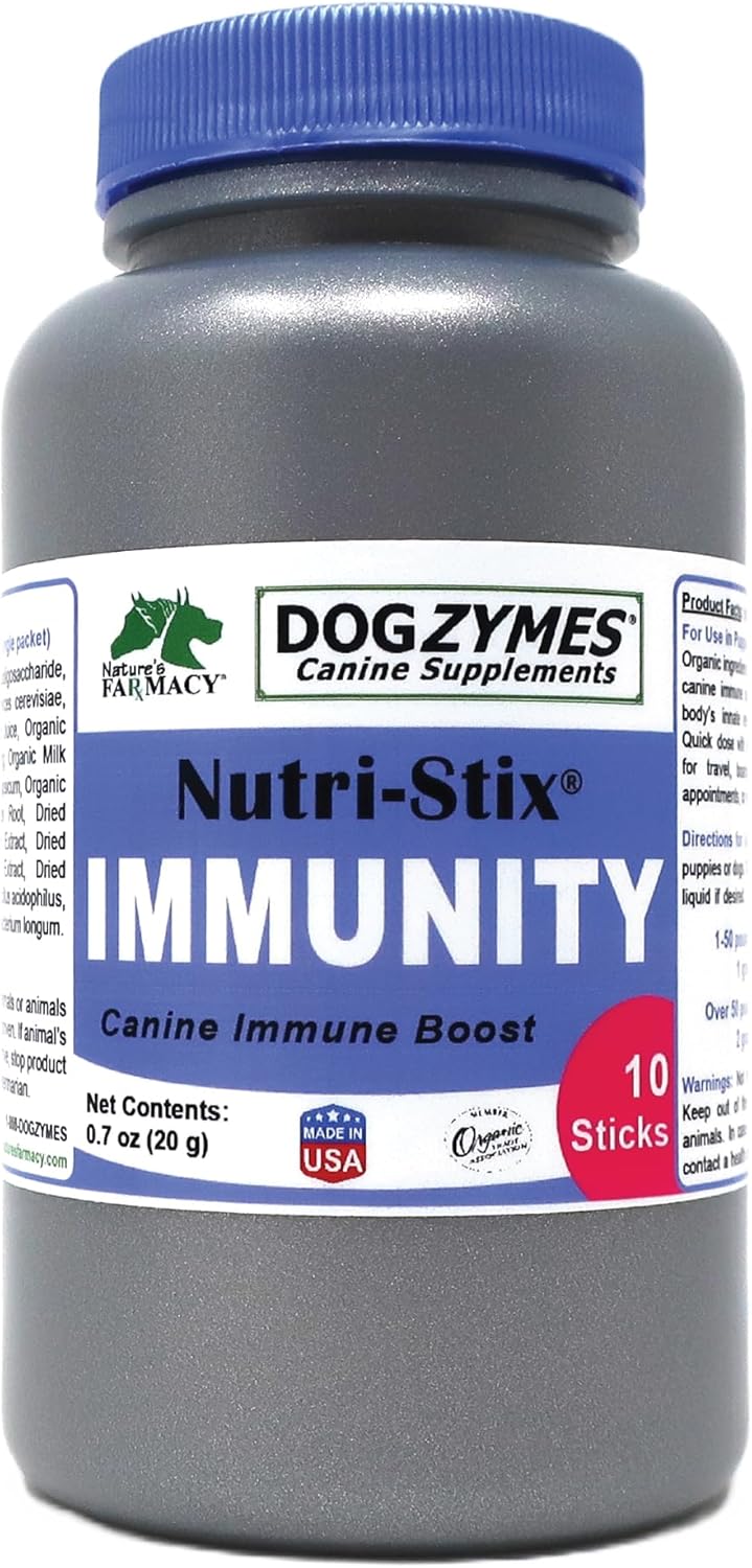 Natural Land Candles DOGZYMES Nutri-Stix Pet Nutrition Supplement - 10 Count Pack