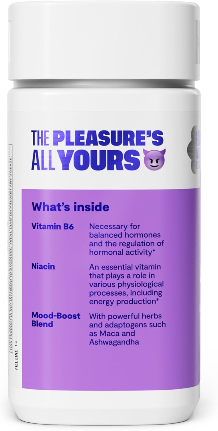 Natural Libido Enhancement Supplement 2 Pack (120 Capsules) - Powerful Aphrodisiac Blend with Maca, Ashwagandha, L-Arginine - Boosts Energy and Performance - Vegan, Non-GMO - New Look