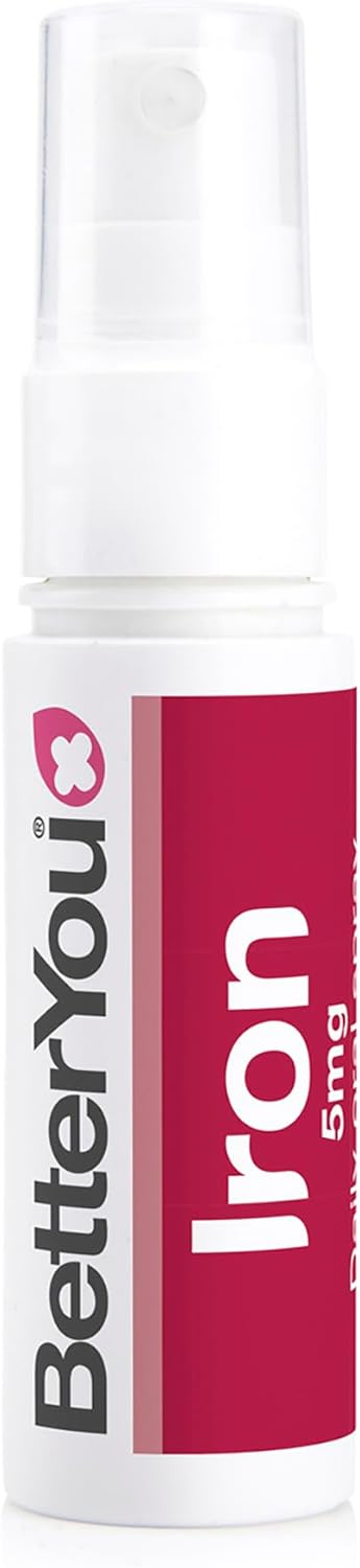 Natural Liquid Iron Supplement Spray - Easy Daily Vitamin Spray - Tasty Alternative to Pills - 0.85 oz
