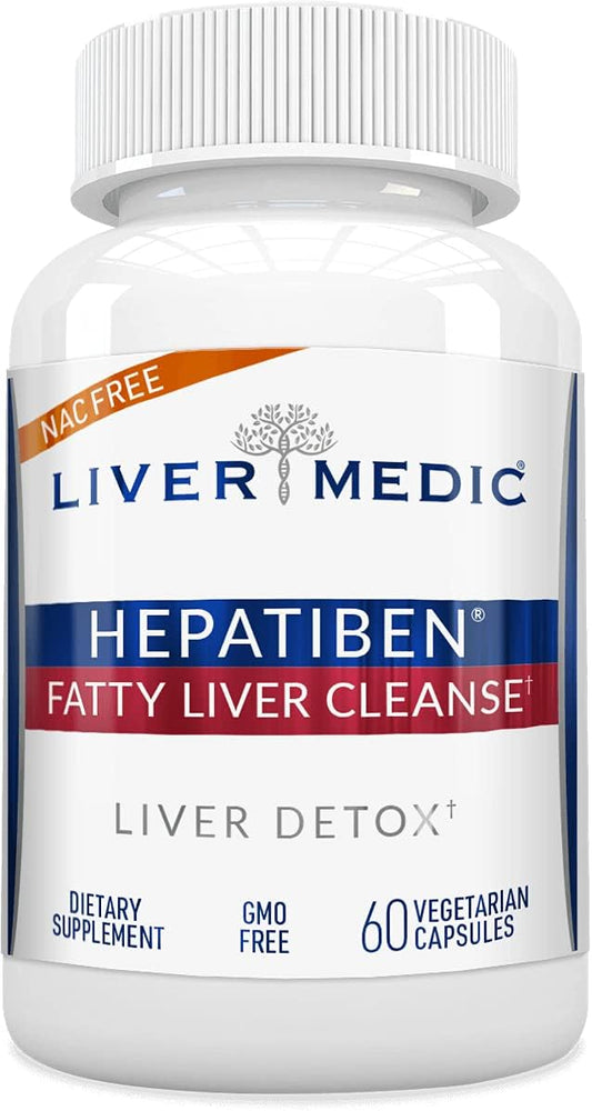 Natural Liver Detox Cleanse Supplement with Milk Thistle & Turmeric - Non-GMO, 60 Vegetarian Capsules for Digestive Repair & Regeneration