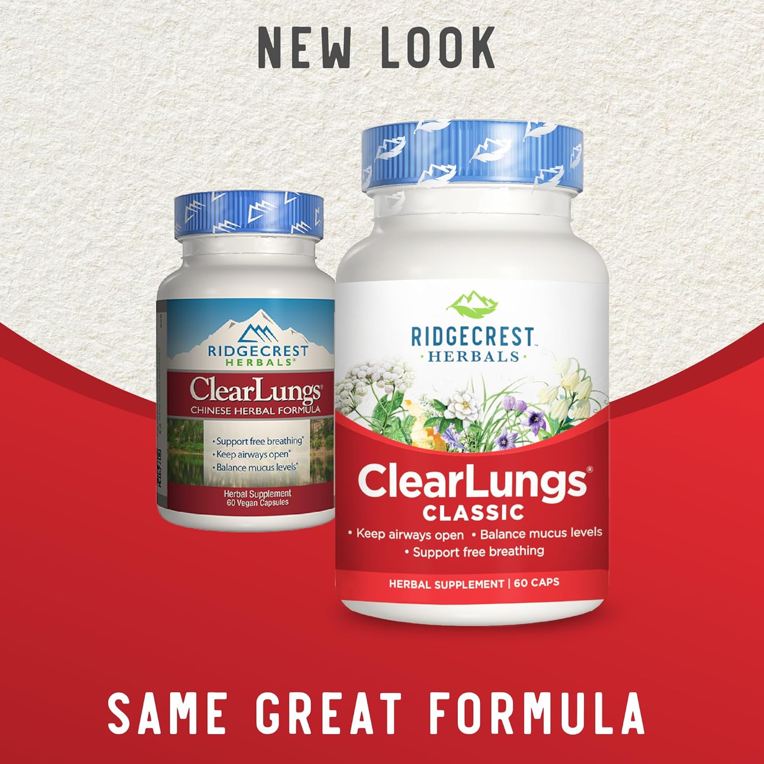Natural Lung and Nasal Health Supplement - Herbal Formula for Respiratory and Immune Support (60 Caps)