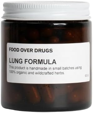 Natural Lung Support Supplement - Boost Respiratory Health with Food-Based Formula