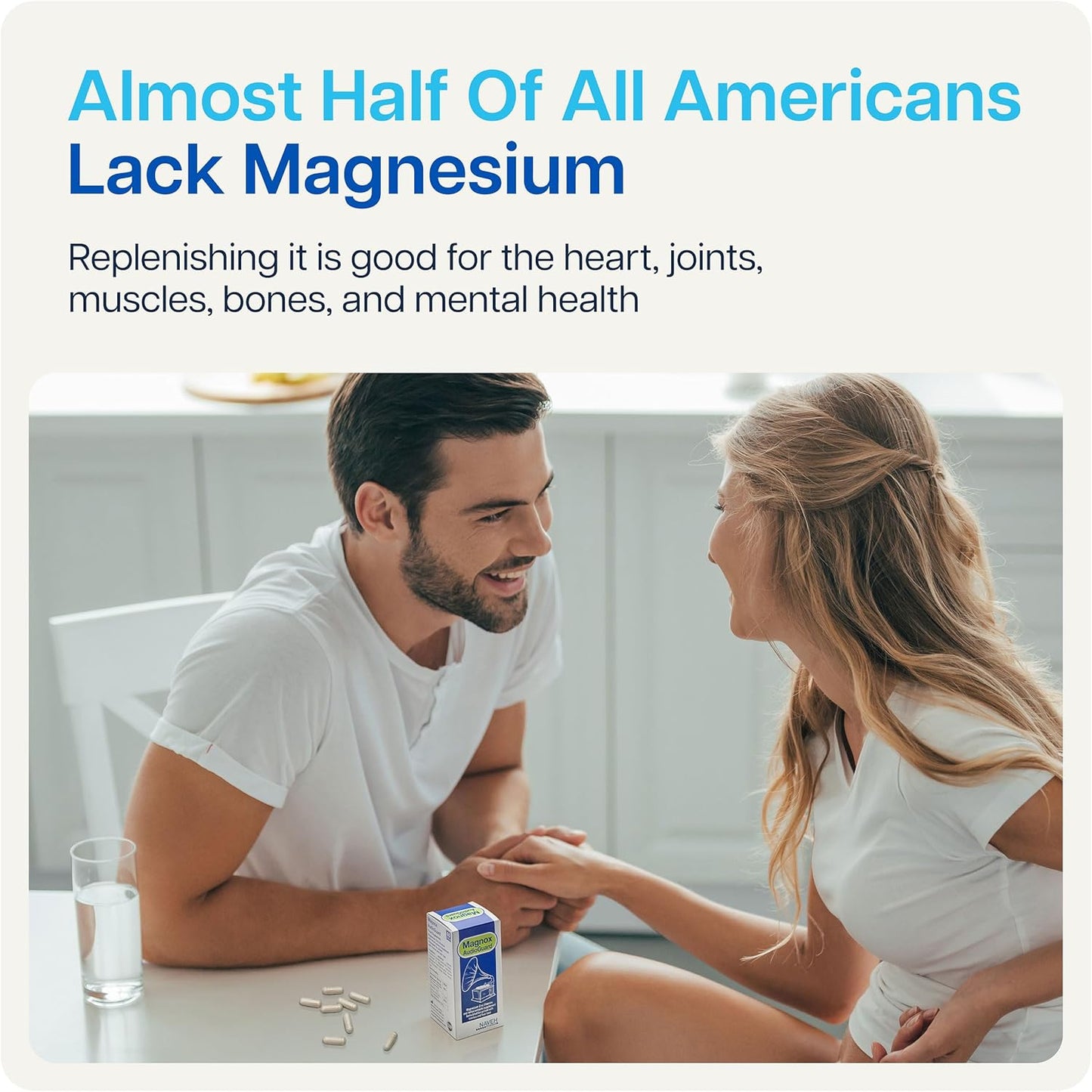 Natural Magnesium Complex for Tinnitus Relief | High Absorption Magnesium Supplement with Dead Sea Minerals | 60 Capsules for Ringing Ears