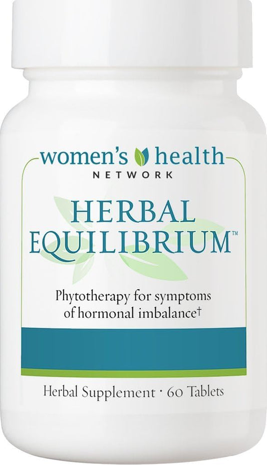 Natural Menopause Relief Supplement - Herbal Equilibrium - 60 Tablets - Balances Hormones and Reduces Hot Flashes