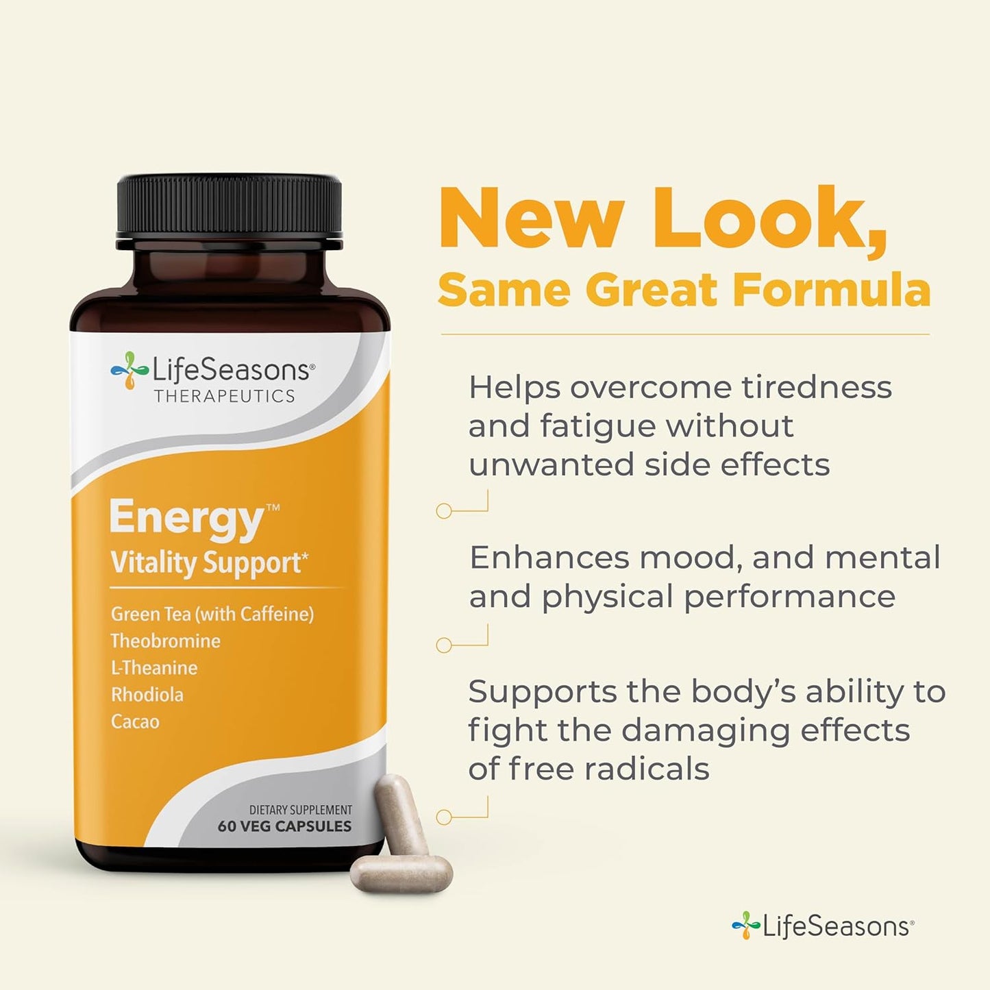 Natural Metabolism Booster & Appetite Suppressant Supplement with Green Tea, Coffee Bean, and Chromium - Energy Boosting Formula - 130 Capsules