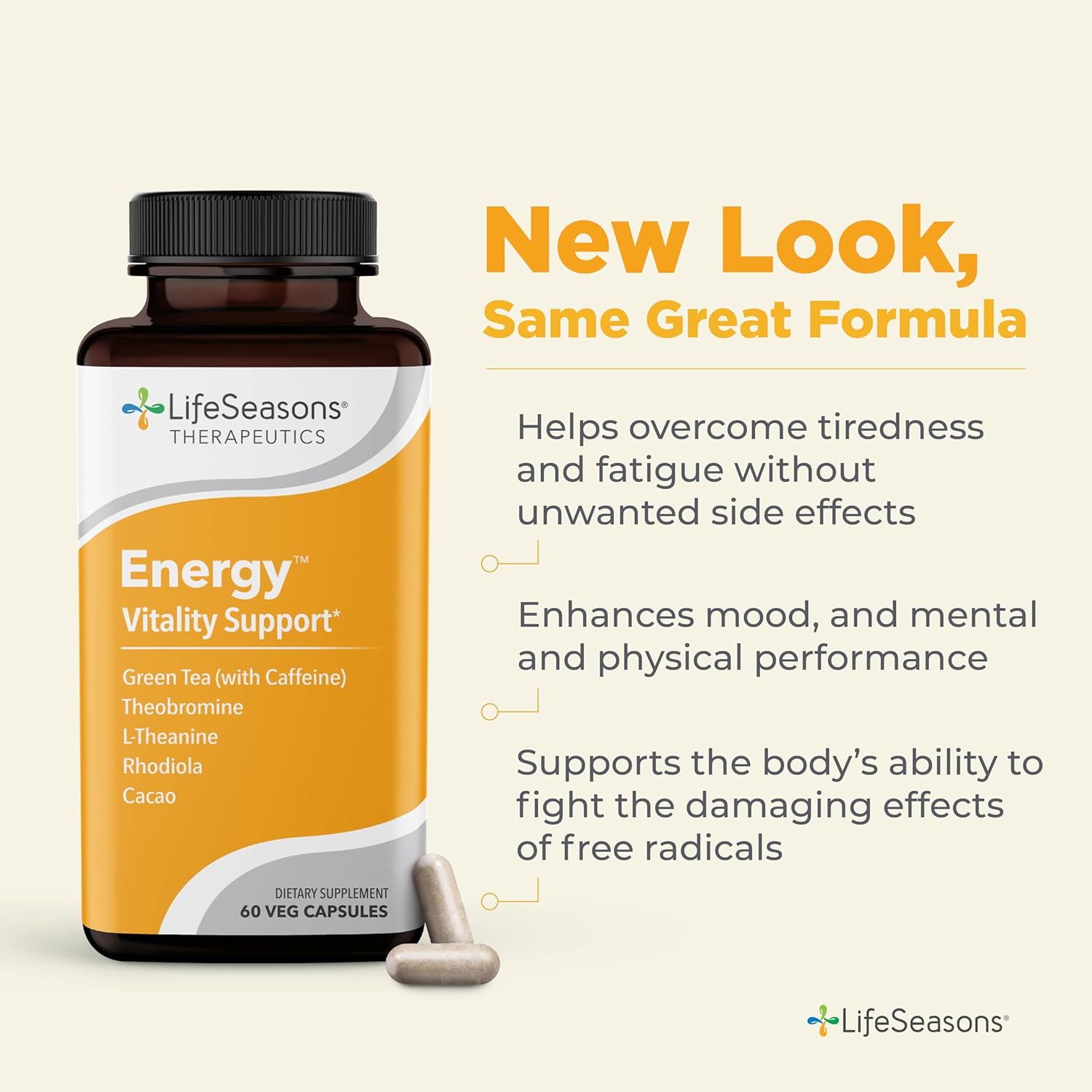 Natural Metabolism Booster & Appetite Suppressant Supplement with Green Tea, Coffee Bean, and Chromium - Energy Boosting Formula - 130 Capsules