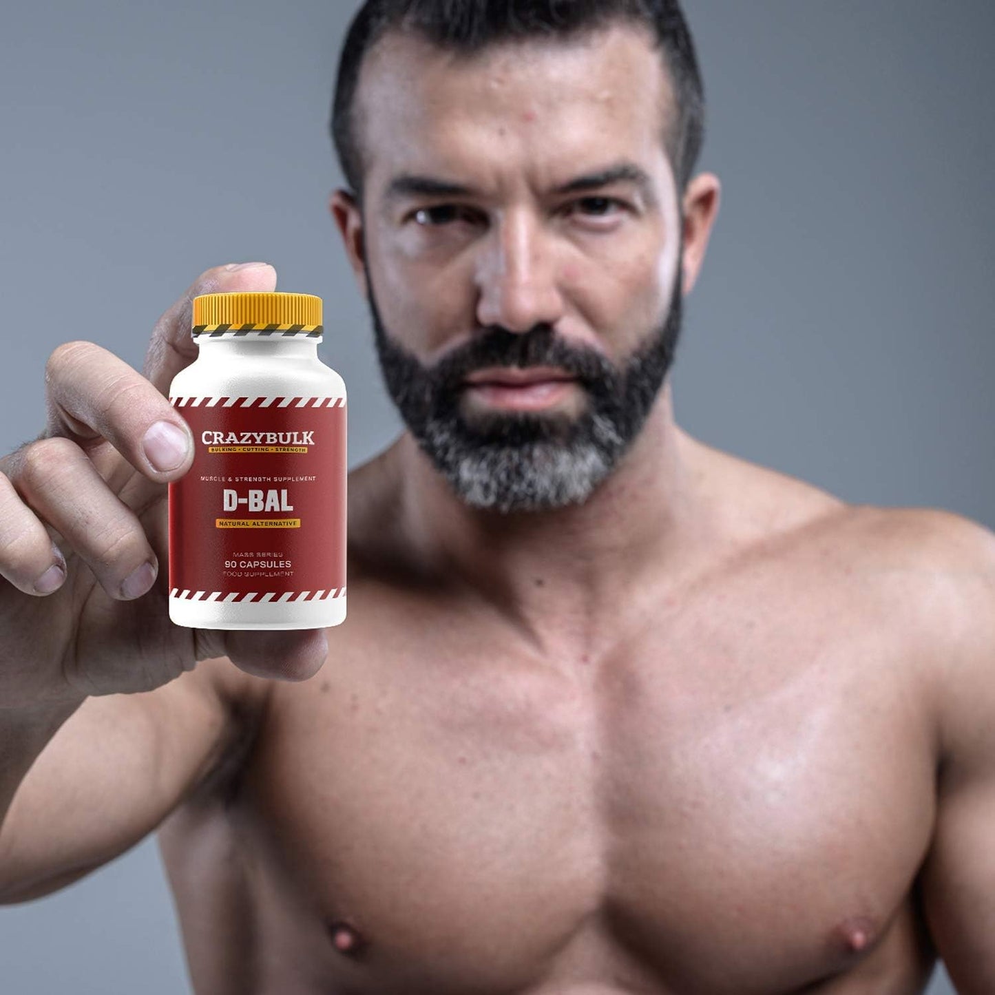Natural Muscle & Strength Supplement with 90 Capsules - First Time in India!