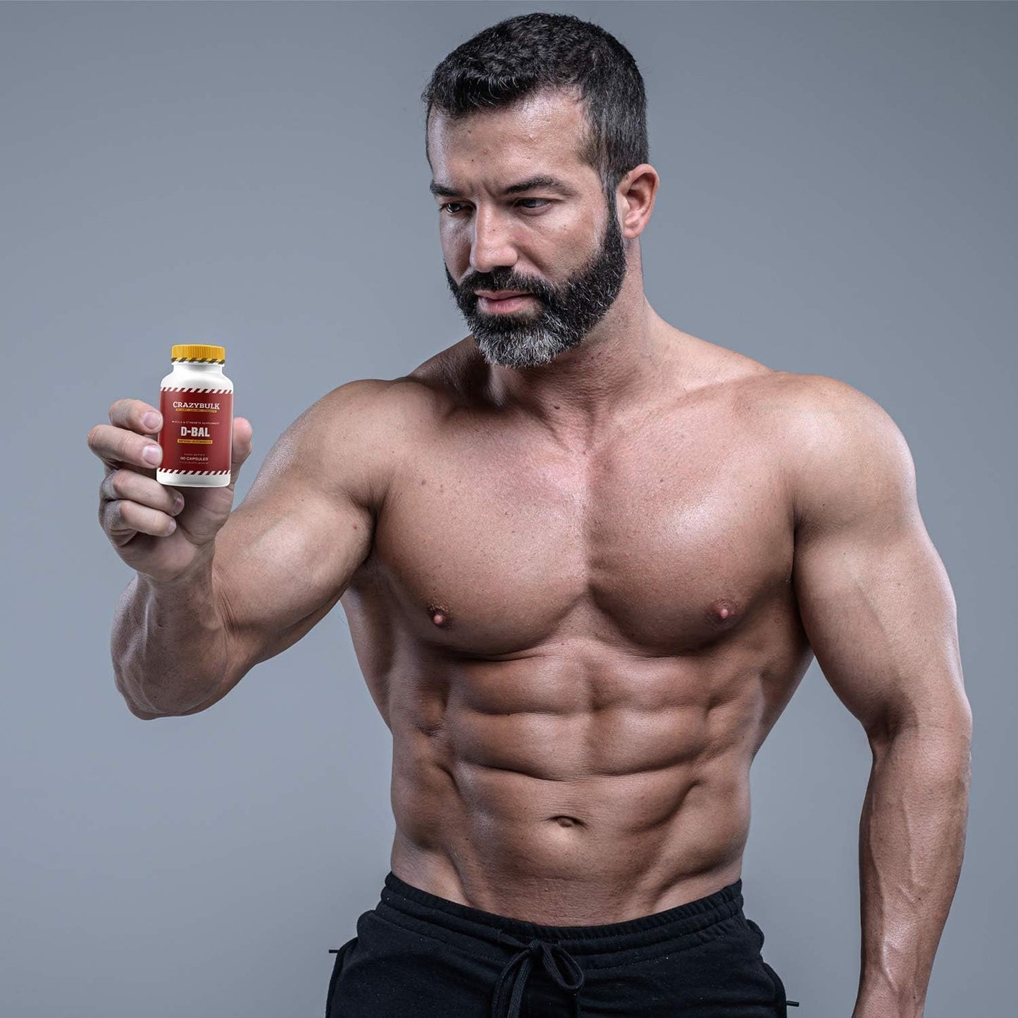 Natural Muscle & Strength Supplement with 90 Capsules - First Time in India!