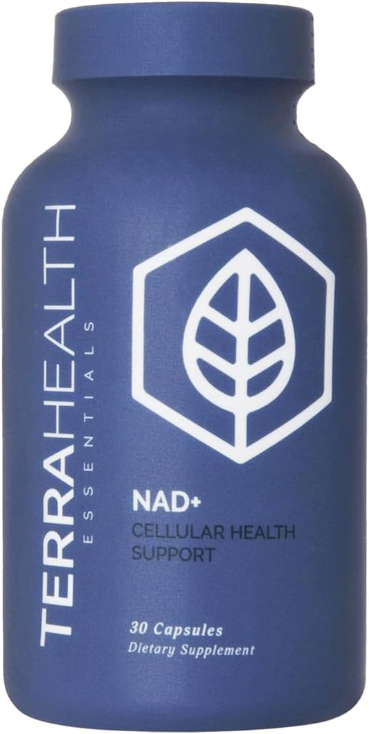 Natural NAD+ Supplement for Cellular Energy, Metabolic Repair & Healthy Aging - Heart, Brain, Muscle - 30 Day Supply