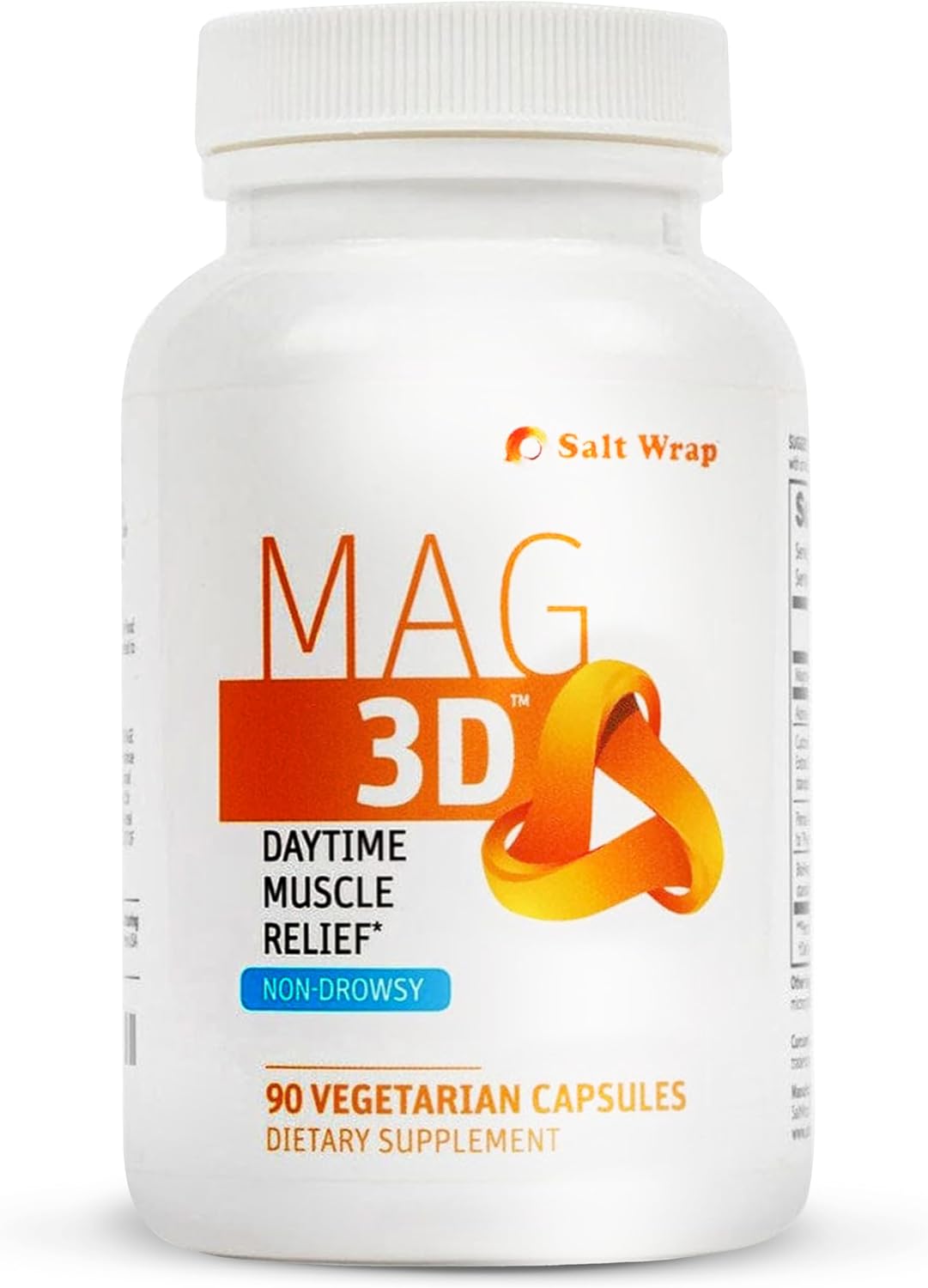 Natural Non-Drowsy Leg Cramp & Muscle Relief Support Supplement with Turmeric & Magnesium for Nerve Health