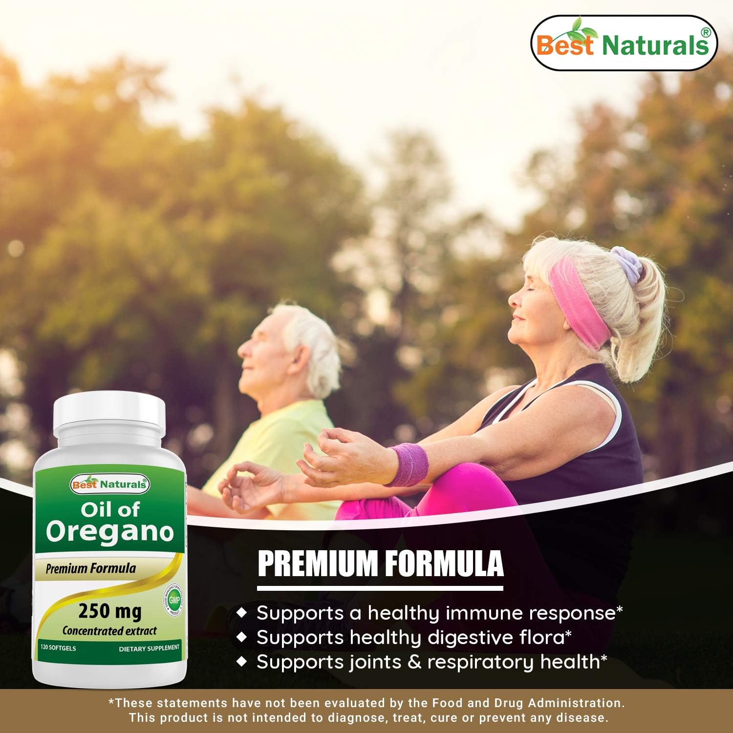 Natural Oregano Oil 250 Mg with Quercetin and Bromelain - Top Quality Supplement for Health and Wellness