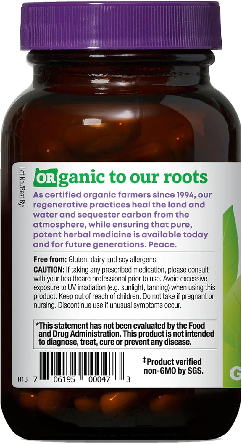 Natural Oregon St John's Wort Supplement, 90 Capsules by Wild Harvest