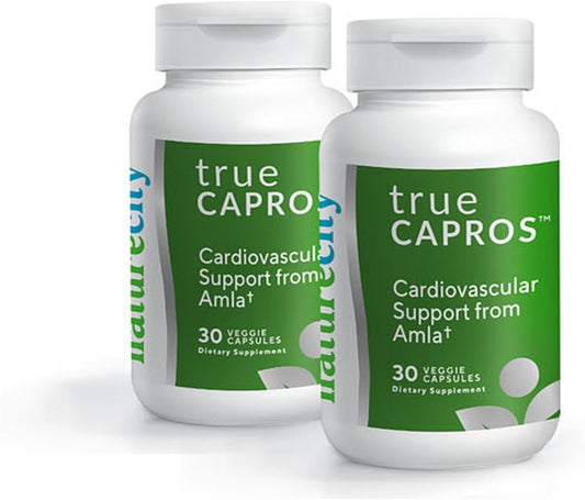 Natural Polyphenol Antioxidant Supplement for Heart Health - NatureCity True-Capros Amla Fruit Extract (60 Veggie Capsules) Vegan & Non-GMO