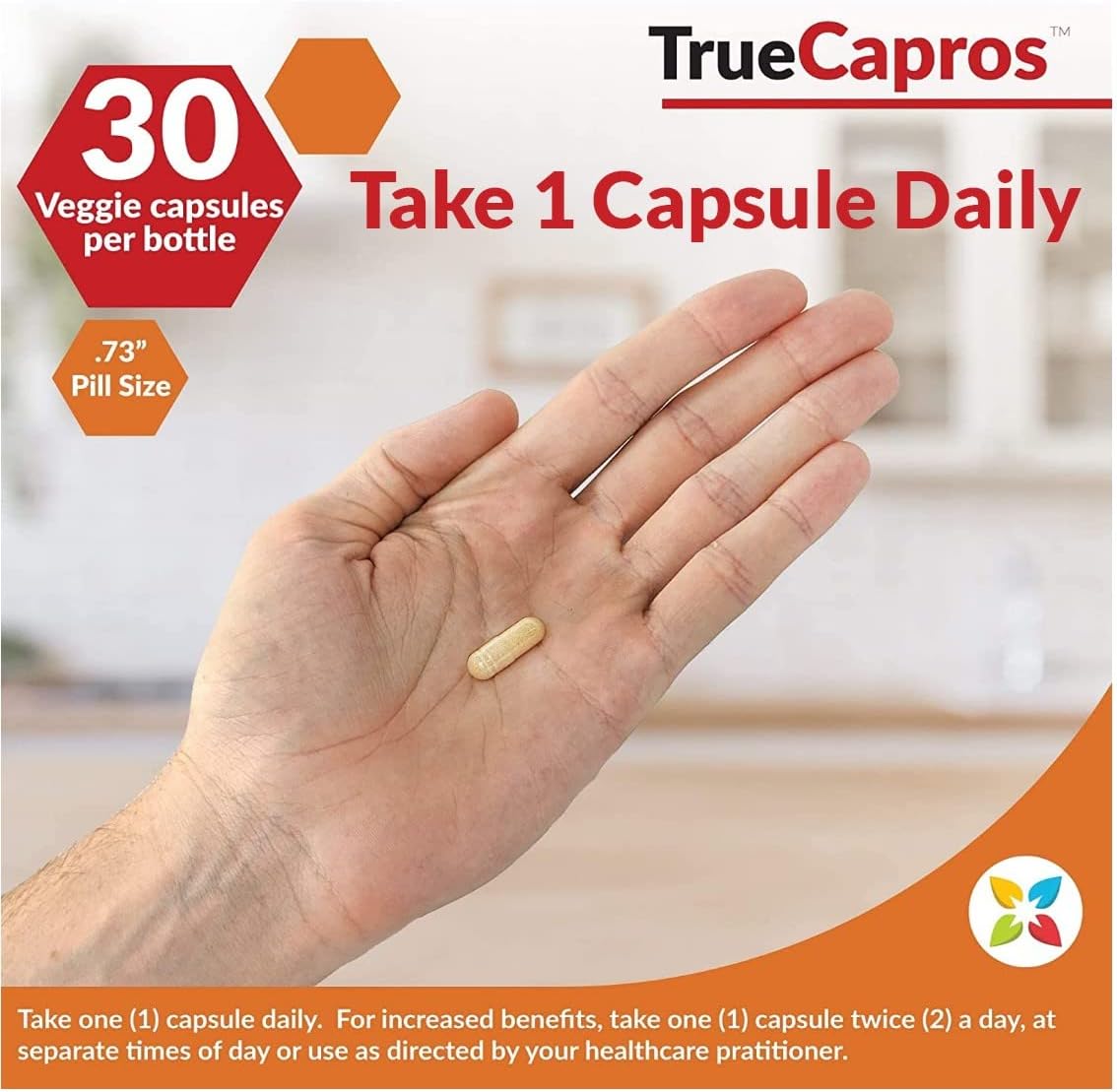 Natural Polyphenol Antioxidant Supplement for Heart Health - NatureCity True-Capros Amla Fruit Extract (60 Veggie Capsules) Vegan & Non-GMO