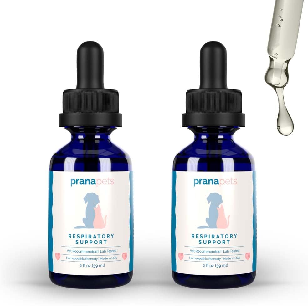 Natural Respiratory Support Supplement for Dogs & Cats | Promotes Healthy Breathing in Pets | Helps with Seasonal Allergy Symptoms
