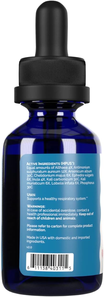 Natural Respiratory Support Supplement for Dogs & Cats | Promotes Healthy Breathing in Pets | Helps with Seasonal Allergy Symptoms