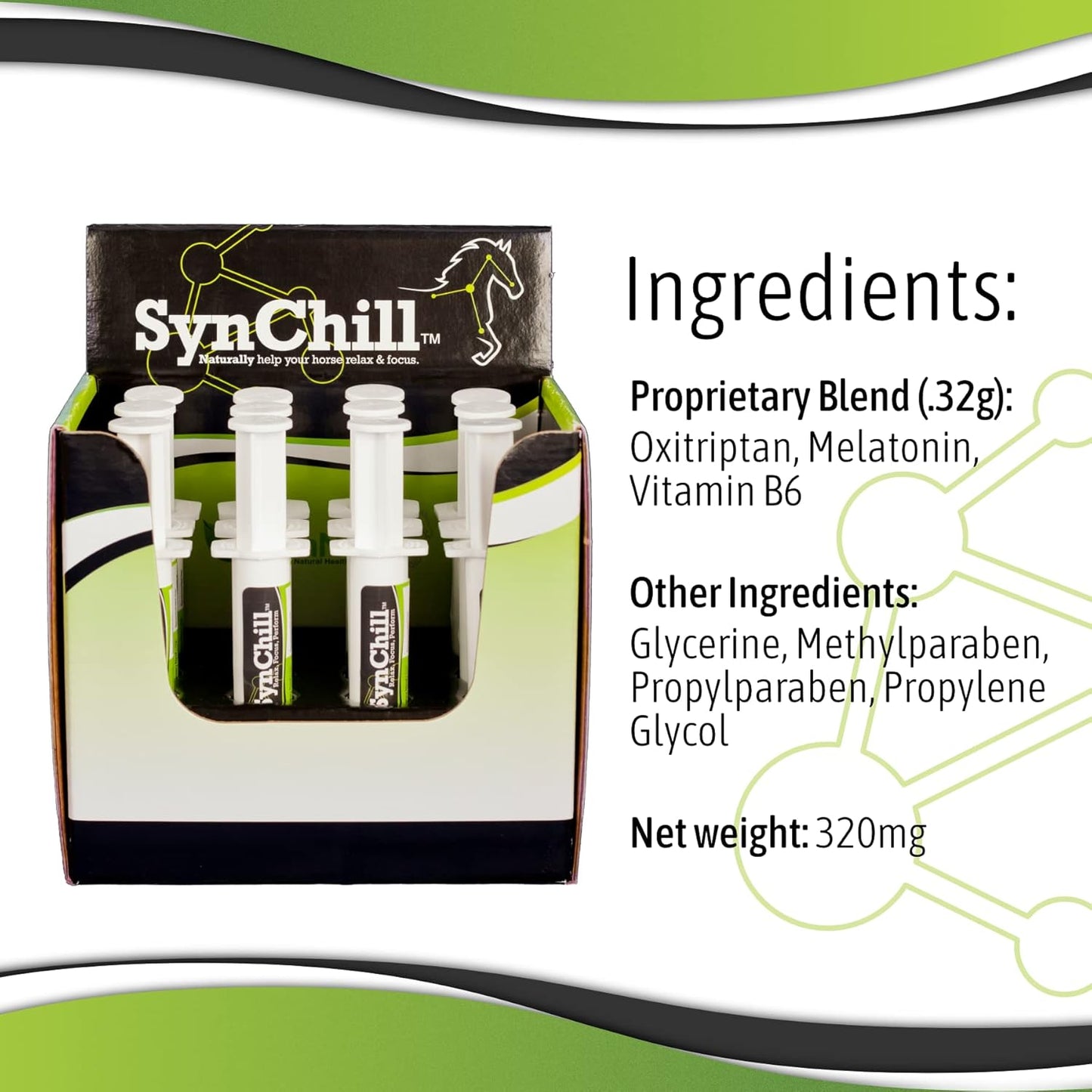 Natural Stomach Health & Behavioral Support Bundle for Horses - 30 Servings - Promotes Calmness & Focus, Aids in Gastric Ulcer Relief, All Natural Formula - SynNutra Equine SynChill + GastroMend
