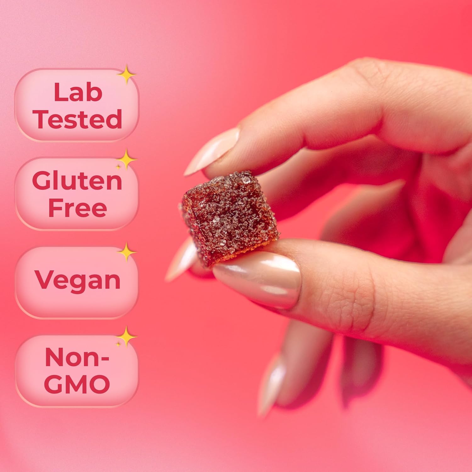 Natural Stress Relief Supplements for Women & Kids | Magnesium Gummies | L Theanine GABA with Rhodiola | Cortisol Supplements | Kava Kava Alternative
