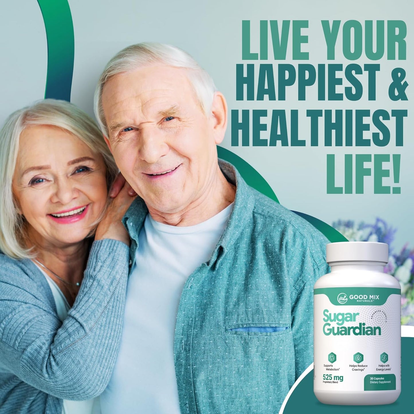 Natural Sugar Guardian Supplement with Herbal-Based Solution - Non-GMO - Made in the USA - 30 Powder Capsules - 1-Month Supply - Plant-Based Formula