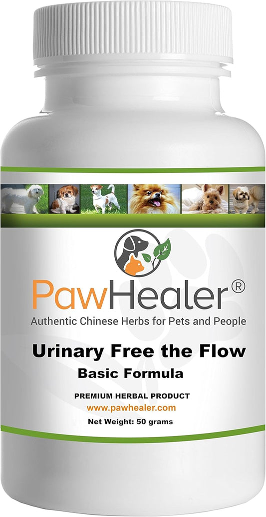 Natural Urinary Stone Prevention Remedy for Dogs - 50g Herbal Powder - Helps Maintain Bladder Health - Easy to Mix with Food