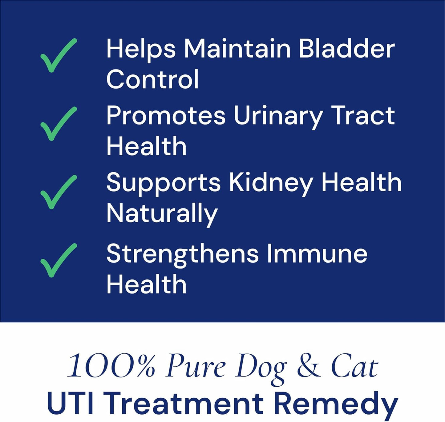 Natural UTI Treatment for Cats and Dogs - Kidney and Bladder Support - Cranberry Supplement for Pet's Urinary Health - Made in the USA - 2fl.oz