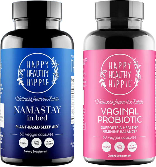 Natural Vaginal Probiotics for Women + Sleep Supplement for Better Health