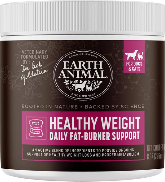Natural Weight Management Supplement for Dogs & Cats | 8 oz | Made in USA