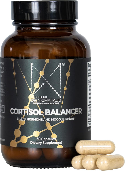 Naturally Balance Cortisol Levels with DR. NIGMA Cortisol Balancer Supplement for Stress Relief and Hormone Support