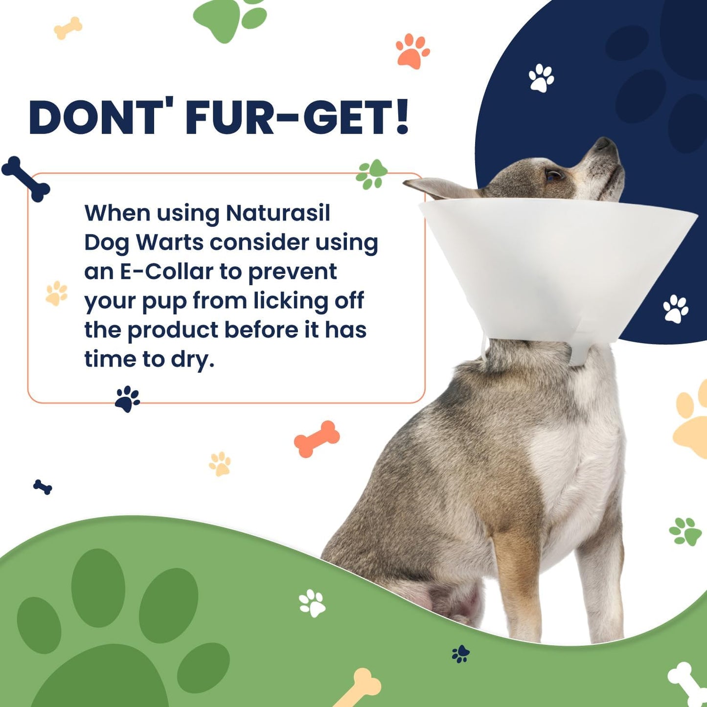 Naturasil All-Natural Dog Warts Remover - Fast-Acting Thuja & Plant Extracts for Gentle Pet Skin Blemish Removal | Safe for Dogs 3+ Months | 15mL Bottle