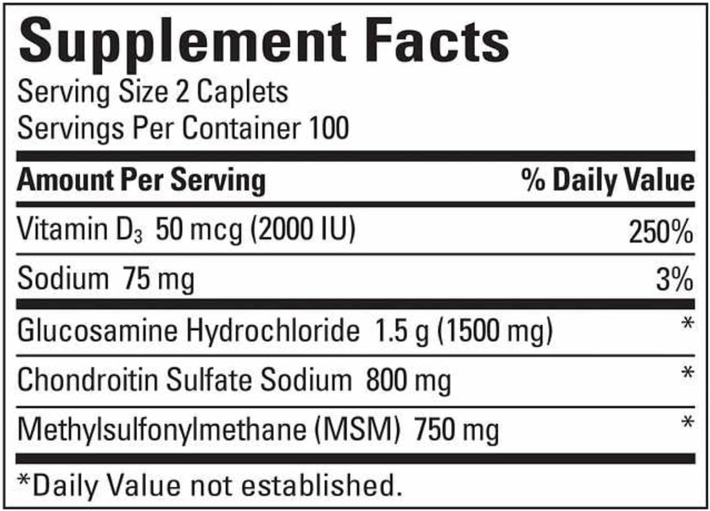 Nature Made TripleFlex Triple Strength Caplets - 200 Count - Joint Support Supplement