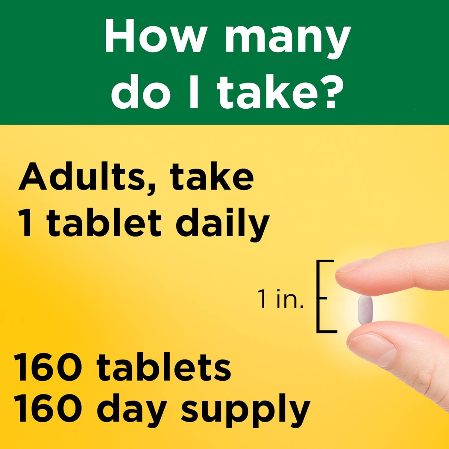 Nature Made Vitamin B12 1000 mcg Time Release Tablets - 160 Day Supply for Energy Metabolism Support